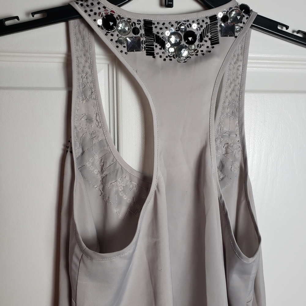 Express Design Studio Jewel Embellished Razorback Tank - Picture 7 of 8